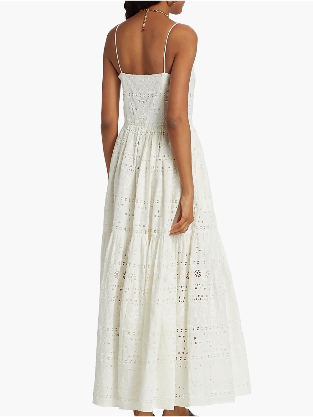 Carolina K Lola Cotton Eyelet Maxi Dress - Picture 2 of 13